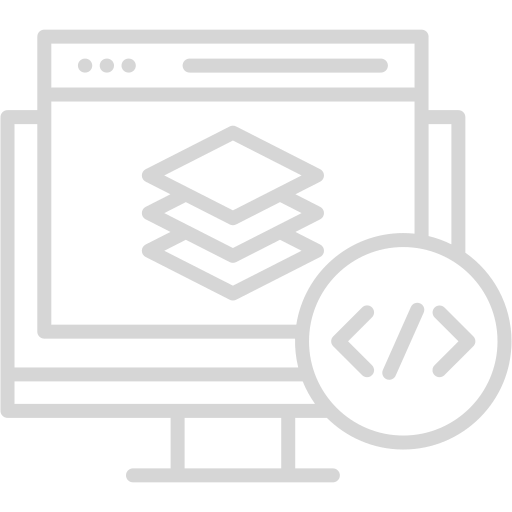 Full stack development icon